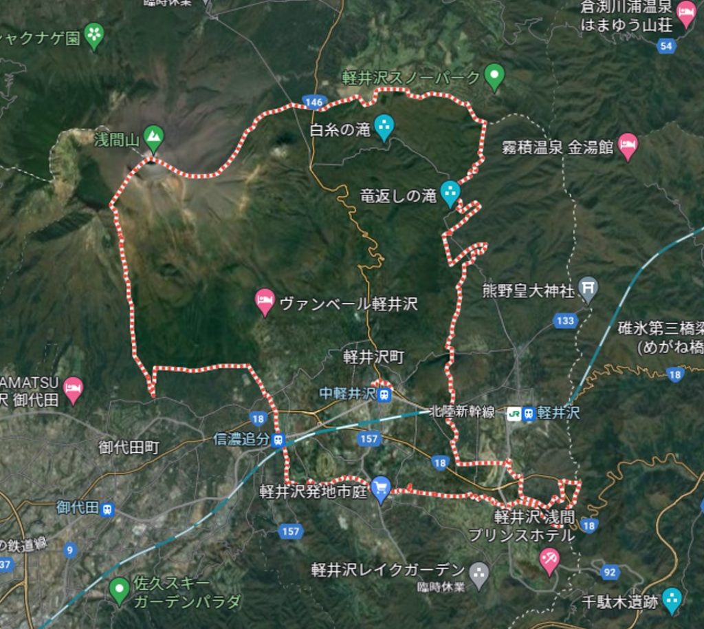 長野県北佐久郡軽井沢町長倉